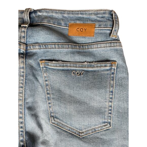 CQY Slim Fit Jeans in Medium Blue Size 26 - Picture 4 of 6